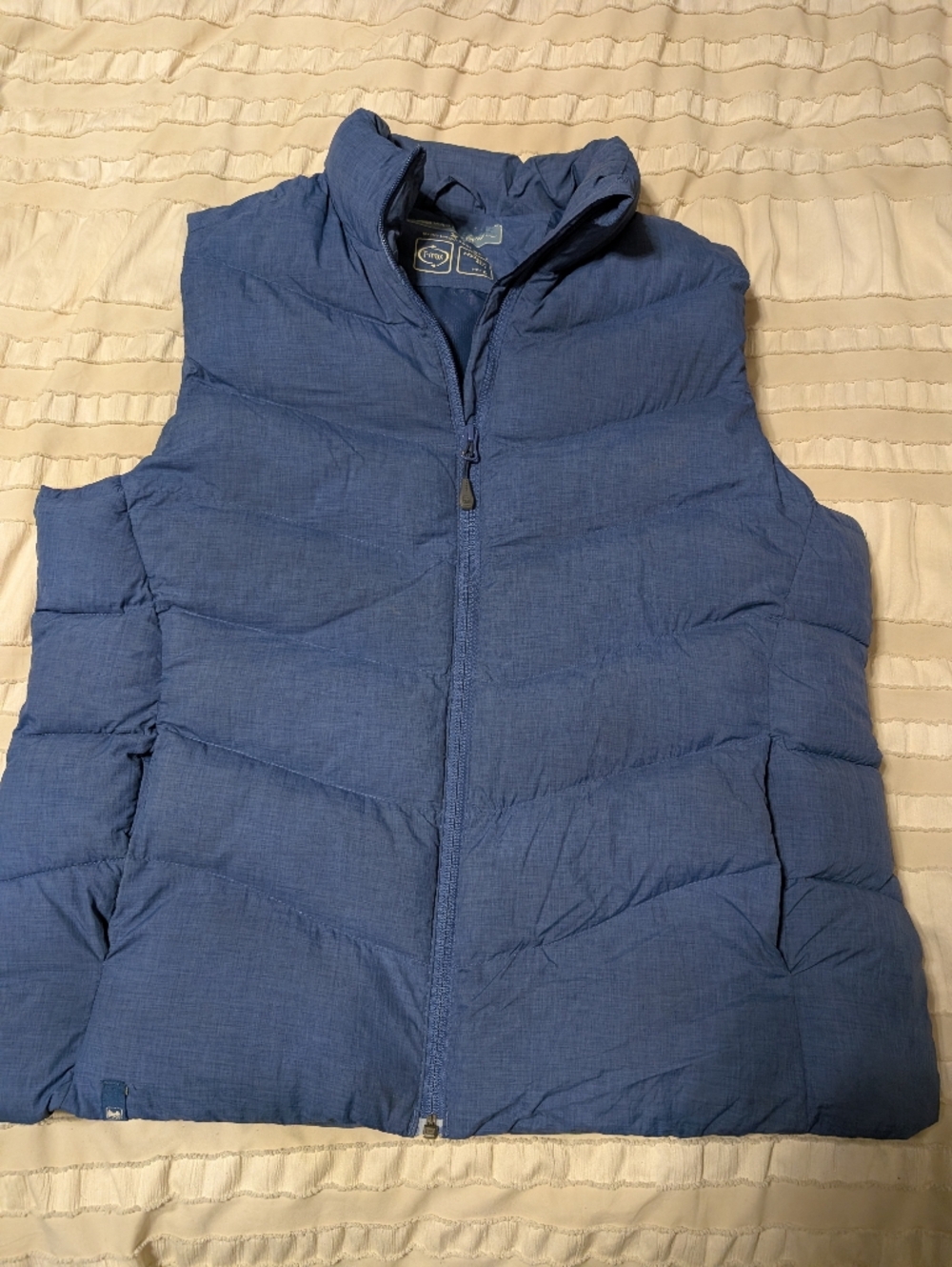 Blue Quilted Puffer Vest - Unbranded Women’s Lightweight Vest